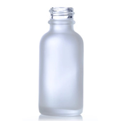 1 oz Clear Frosted Boston (20-400)